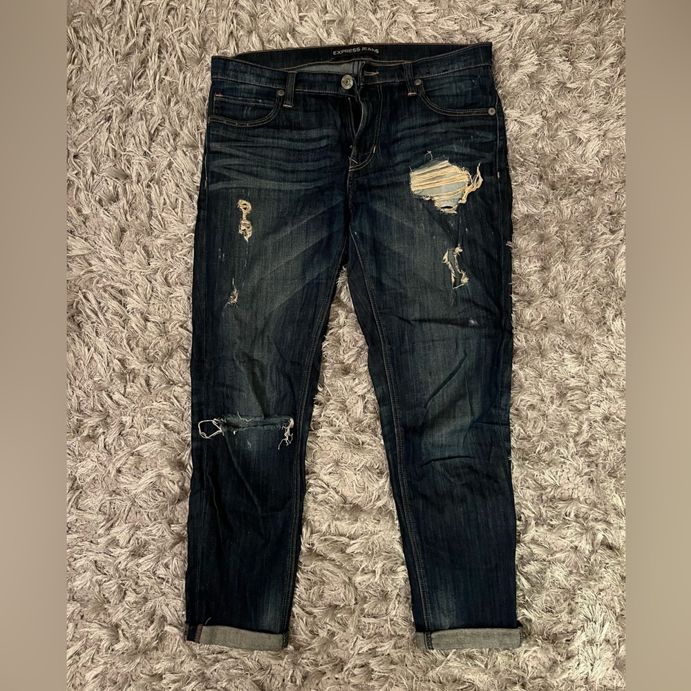 Girlfriend jeans from express